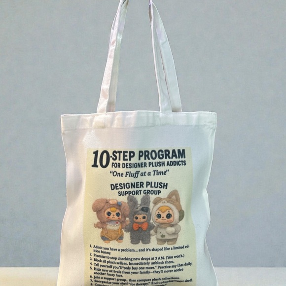 Designer Plush Support Group Tote Bag - Picture 5 of 5